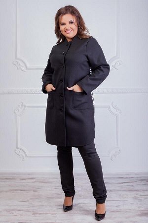 Модное кашемировое пальто КС-8271