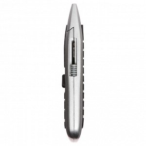 Нож универсальный трапециевидный 19 мм, фиксатор, корпус металл, Zinc-alloy, TOP