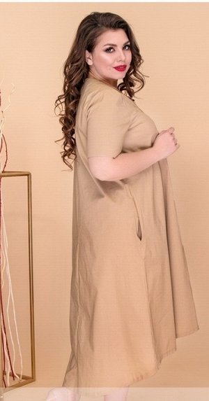 Женское платье с пуговицами ЯН-8606