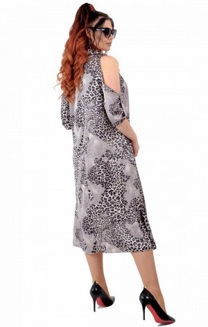 Платье леопардовой расцветки КЛ-237