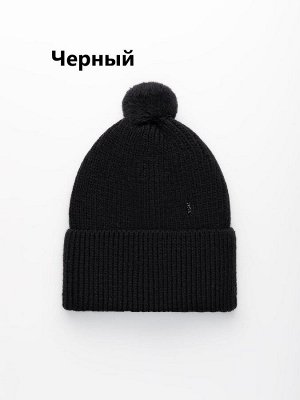 Шапка мужская на флисе с шерстью мериноса
