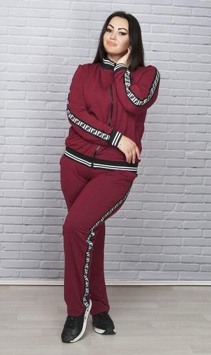 Женский спортивный костюм с лампасами АМ-67