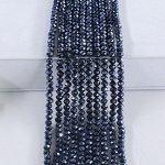Бусины-рондели, 6 мм, гематит, около 95 шт./низка