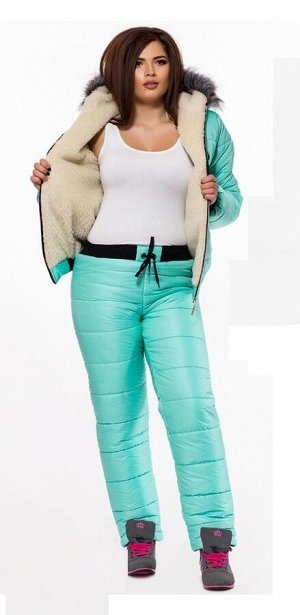 Женский лыжный костюм большого размера ЕС-М141