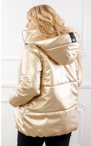 Объёмная женская куртка АБ-1231