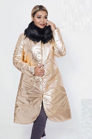 Модное женское зимнее пальто ЛК-1061