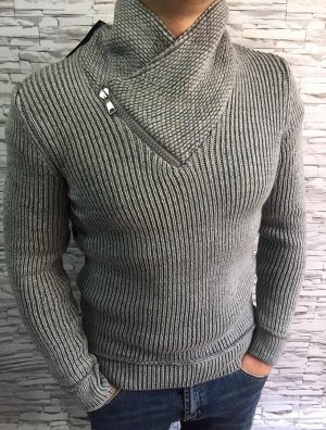 Вязаный свитер с длинными рукавами АТ-555