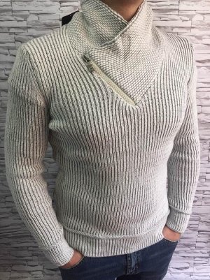 Вязаный свитер с длинными рукавами АТ-555