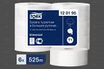 Бумага туалетная 1сл белая 525м Tork Universal Т1