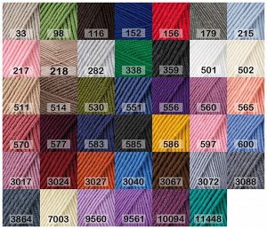 Пряжа Yarnart Merino De Luxe