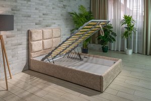 Кровать Амелия 1,2 (с металлическим основанием и подъемным механизмом)