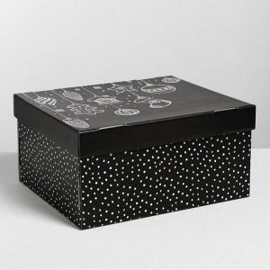 Складная коробка «Тепла и уюта», 30 - 24.5 - 15 см