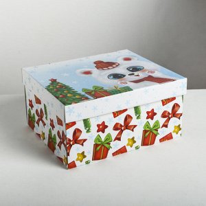 Складная коробка «Радости и веселья», 30 - 24.5 - 15 см