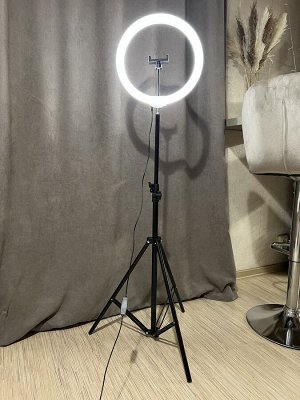 Кольцевая LED лампа 33 см Ring Fill Light LJJ-33 для фото и видеосъемки, работы