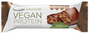 Батончик мюсли "Vegan протеин" с шоколадом в темной глазури со вкусом капучино. Текмар