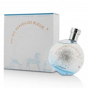 HERMES EAU DES MERVEILLES BLEUE lady  50ml edt  туалетная вода женская