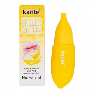 Бальзам для губ безцветный Karite Banana Lip Balm для увлажнения и ухода за губами