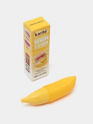 Бальзам для губ безцветный Karite Banana Lip Balm для увлажнения и ухода за губами