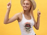 Женская майка &quot;Skull Mafia&quot;