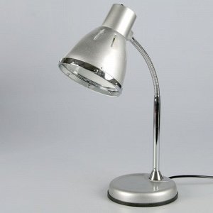 Лампа настольная "Крона" 1x40W E27 серебро