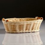 Корзина, с ручками, 26?22?8 см, ротанг