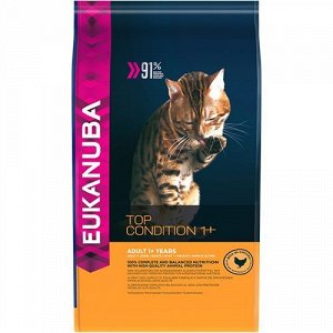 Eukanuba для кошек Top Condition для физической формы Птица 400г