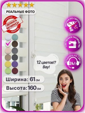 Рулонные шторы день ночь