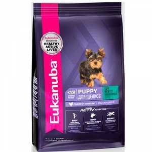 Eukanuba для  щенков Puppy Toy Breed для мини пород Птица 500гр