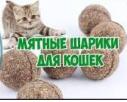 Мятный шарик для кошек