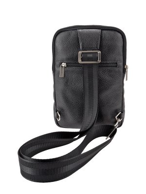 Сумка мужская АРЧИ DEERSKIN  черный, 66484