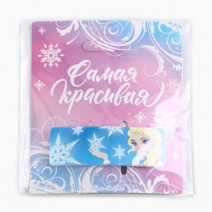 Заколка для волос новогодняя «Принцесса», 5,3 х 1,7 см