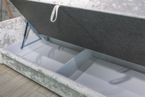 Кровать Эвридика (0,9 с подъемным механизмом, НПБ)