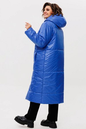 Пальто Пальто Rumoda 2236 сине-черный 
Состав: ПЭ-100%;
Сезон: Осень-Зима
Рост: 164

Пальто женское ДВУХСТОРОНЕЕ с капюшоном, на утеплителе ISOSOFT (300 г/м2 Бельгия). Прямого силуэта. По переду в ре