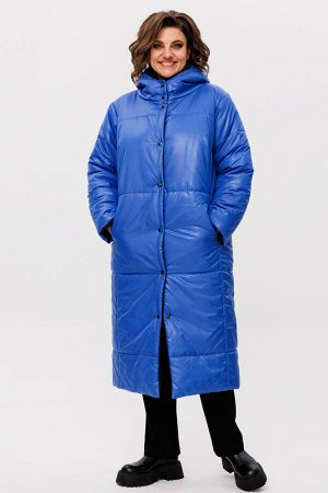 Пальто Пальто Rumoda 2236 сине-черный 
Состав: ПЭ-100%;
Сезон: Осень-Зима
Рост: 164

Пальто женское ДВУХСТОРОНЕЕ с капюшоном, на утеплителе ISOSOFT (300 г/м2 Бельгия). Прямого силуэта. По переду в ре