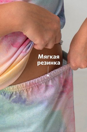 Хлопковая пижама для девочки с шортами Happyfox