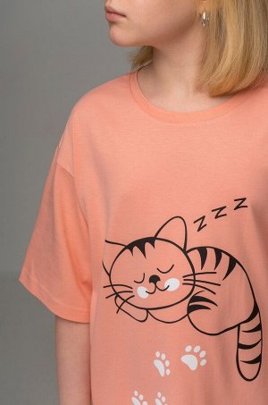 Туника оверсайз для девочки Happyfox
