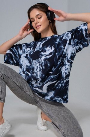Футболка унисекс оверсайз Happyfox