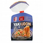Яки-удон (обжаренный) с соевым соусом 3 порции, 678гр,