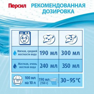 Персил Порошок стиральный автомат "Sensitive" Гипоаллергенный Алоэ-Вера и натуральное мыло 3 кг