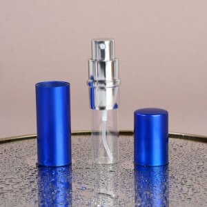 Флакон для парфюма, с распылителем, 10 мл, синий