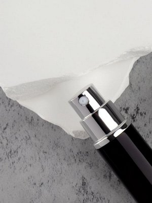 Флакон для парфюма «Пуля», с распылителем, 3 мл, чёрный