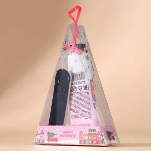 Подарочный набор новогодний URAL LAB With Best Wishes: крем для рук 30 мл и пилка для ногтей