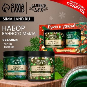 Мыло для бани густое «Удачи и успеха», 2 шт., 450 мл, Банный дух