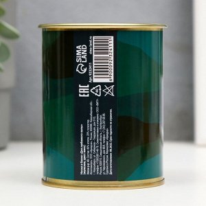 Подарочные носки в банке «Для любимого папы», (внутри носки мужские, цвет чёрный)