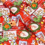 Бумага упаковочная новогодняя глянцевая &quot;С новым годом&quot;, 68 х 100 см