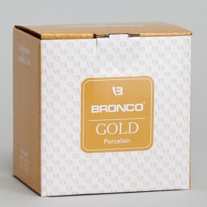 Элегантный набор розеток "GOLD" 4 шт. - 10x4 см, 150 мл, 1 шт.
