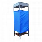 Душ дачный, 80 х 80 х 250 см, тент, бак антикоррозийный, 128 л, без ЭВН,