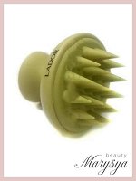 Lador Щетка для вспенивания шампуня и массажа головы Scalp Massager Shampoo Brush (Brown), 1 шт