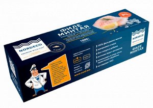 Минтай. Филе замороженное 1000 г