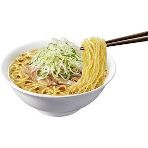 NISSIN Salt Miso Ramen - мисо рамен со вкусом соли и зеленого лука
